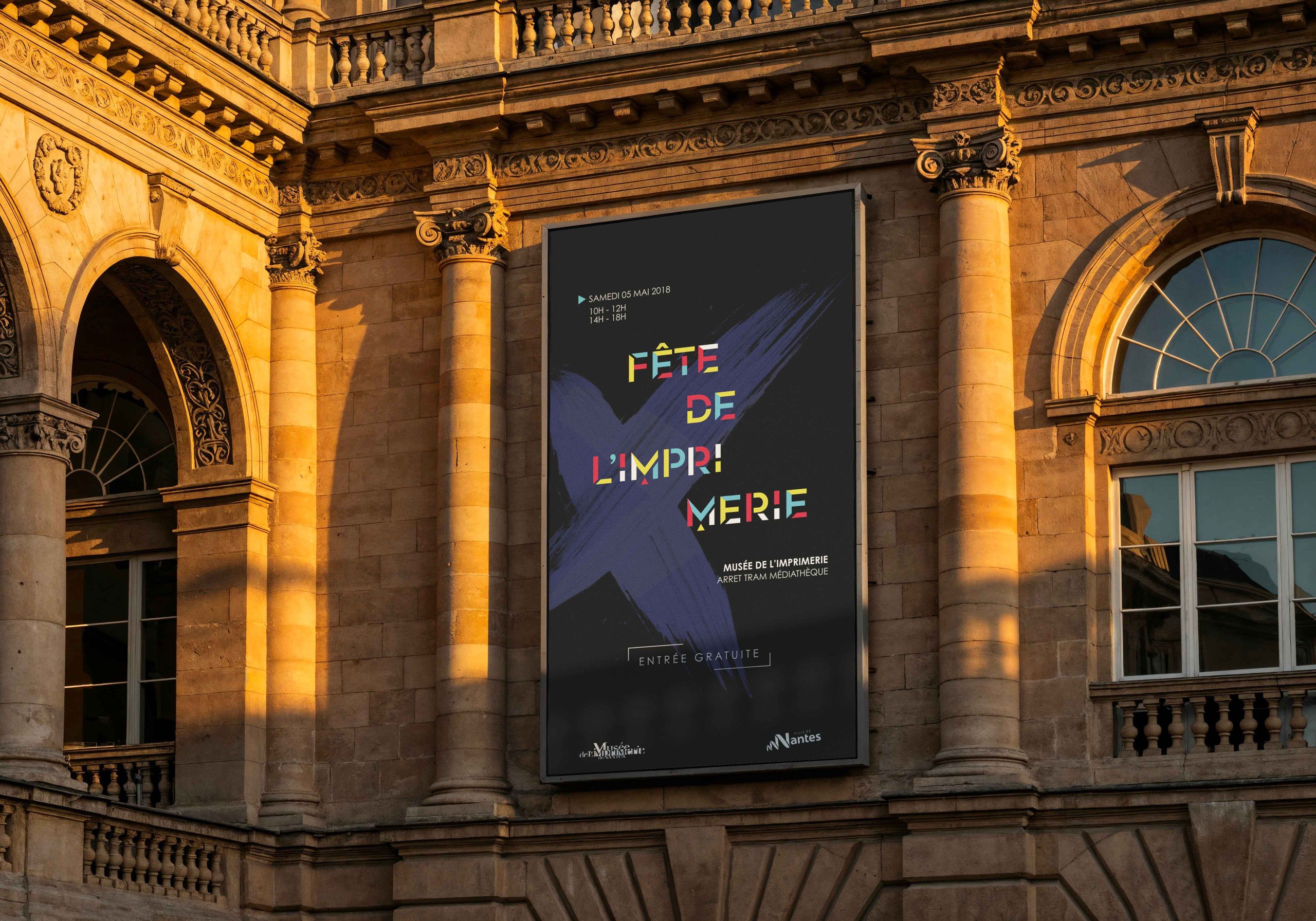 Affiche musée imprimerie de Nantes 2017