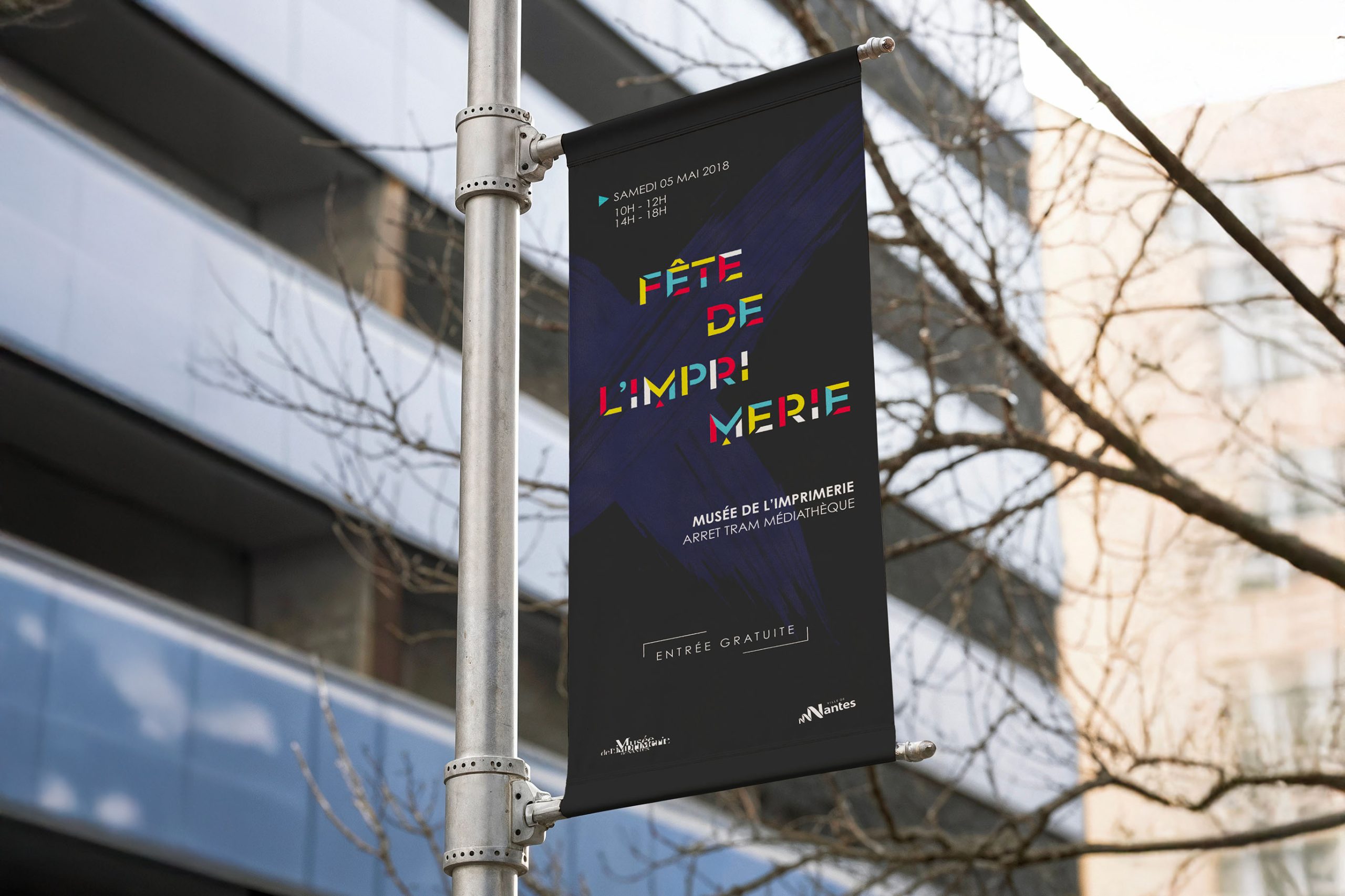 Aperçu Fête de l'imprimerie drapeau