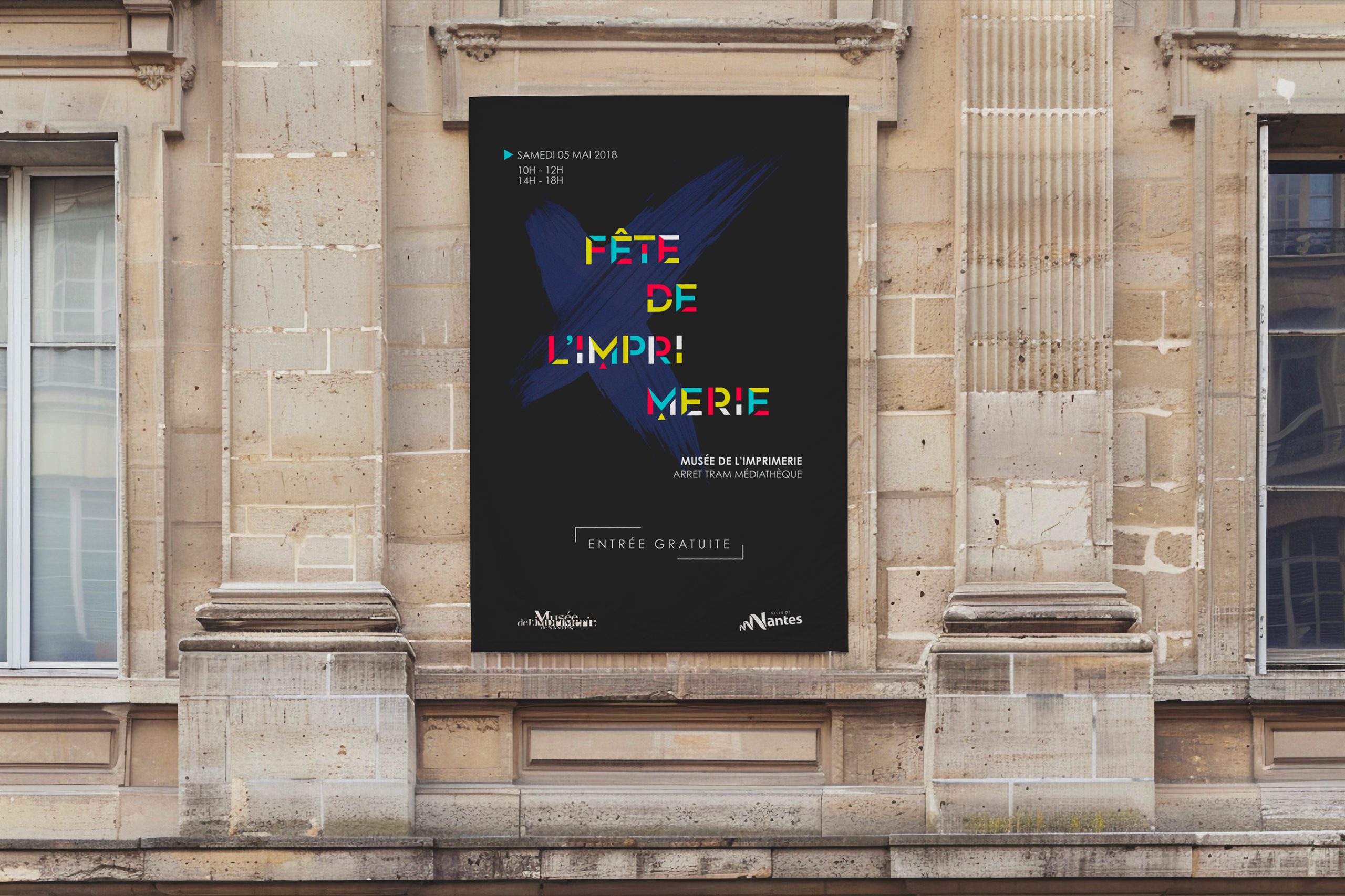 Affiche musée imprimerie de Nantes 2017