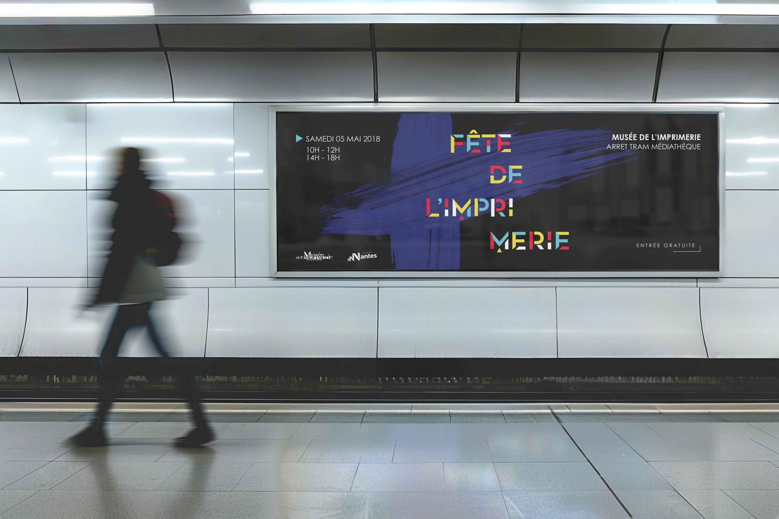Affiche musée imprimerie de Nantes 2017