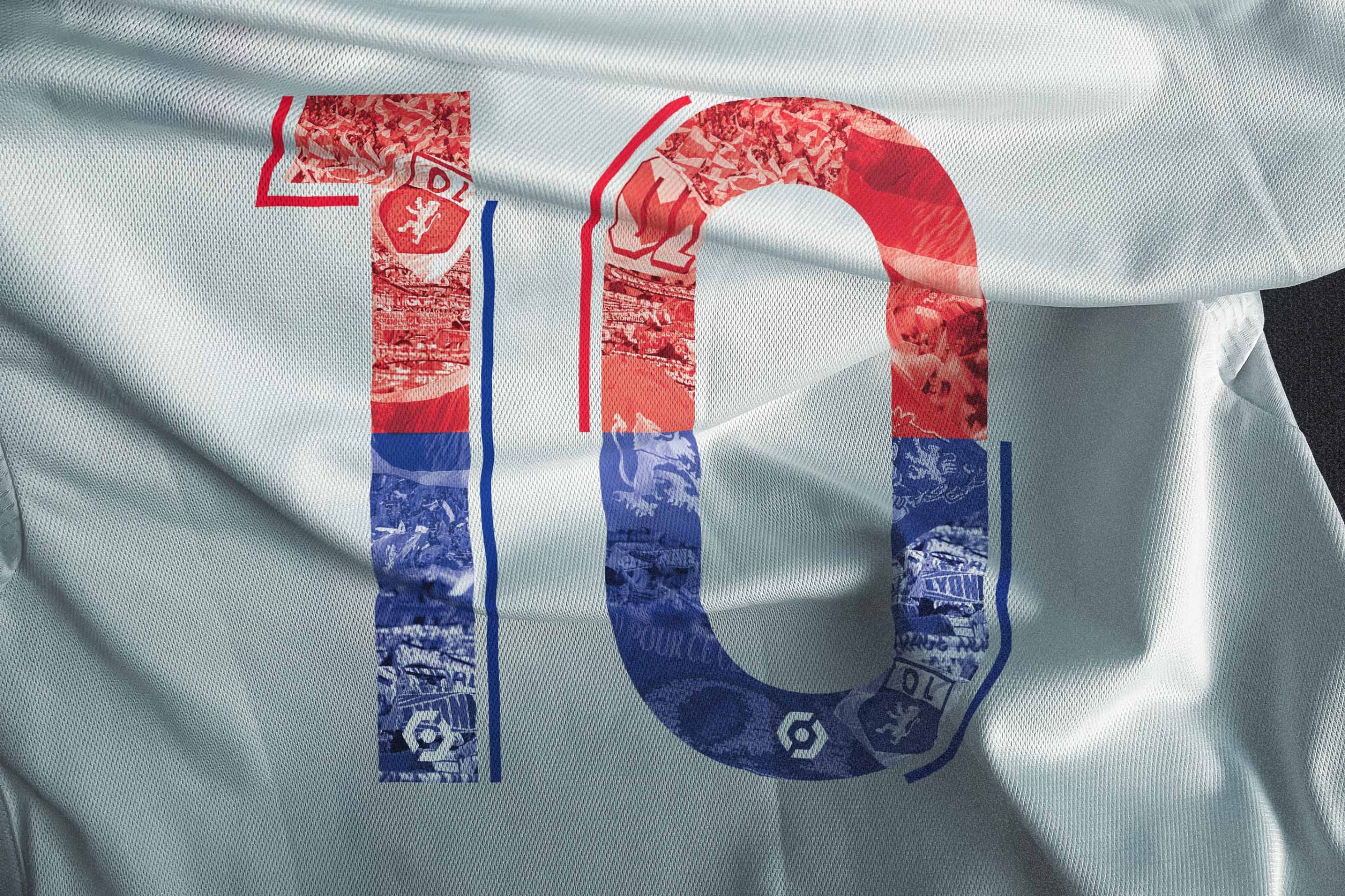 Flocage OL-Monaco Numéro 10